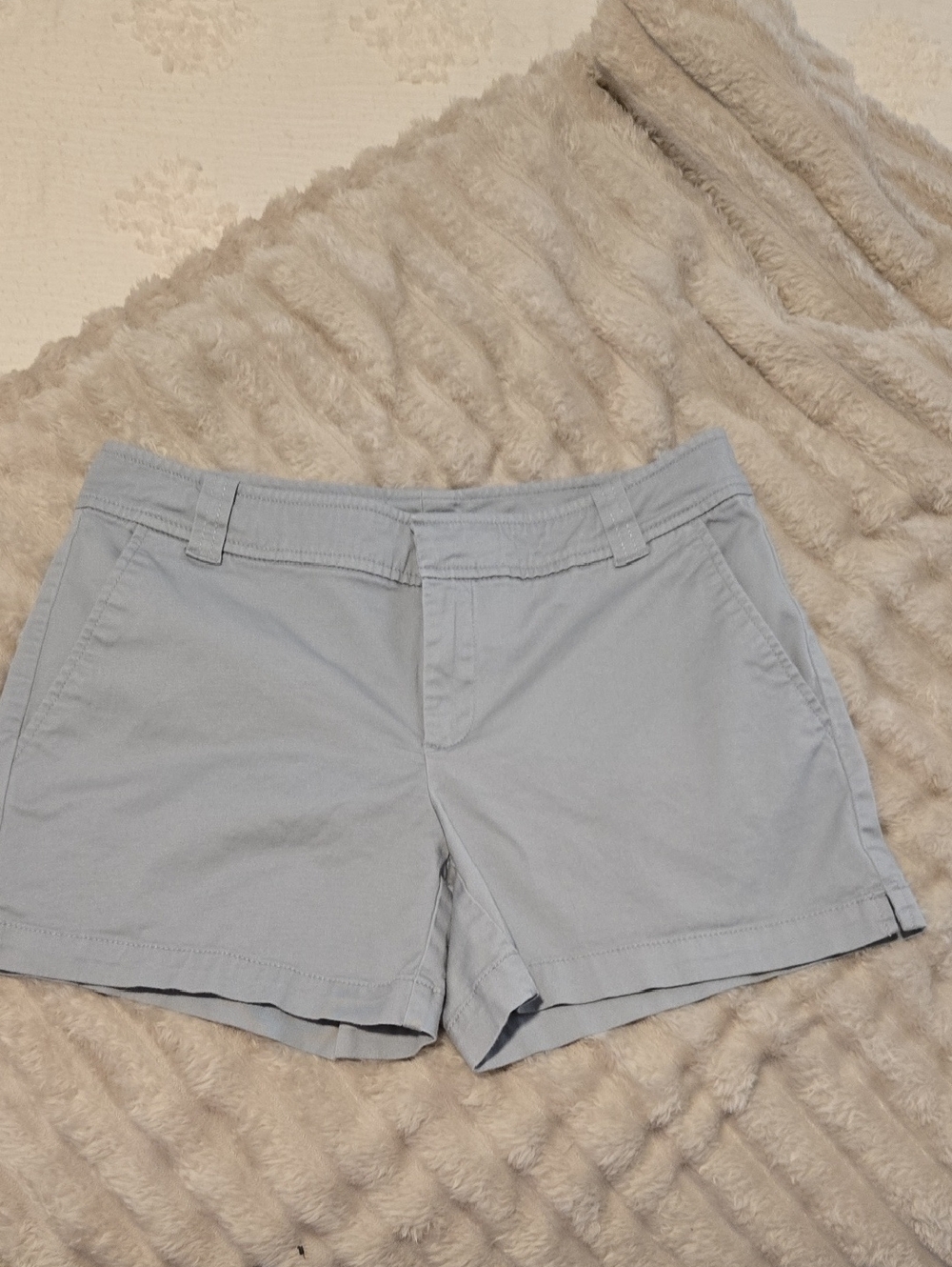 New York & Company Pale Blue Bermuda Shorts (2)